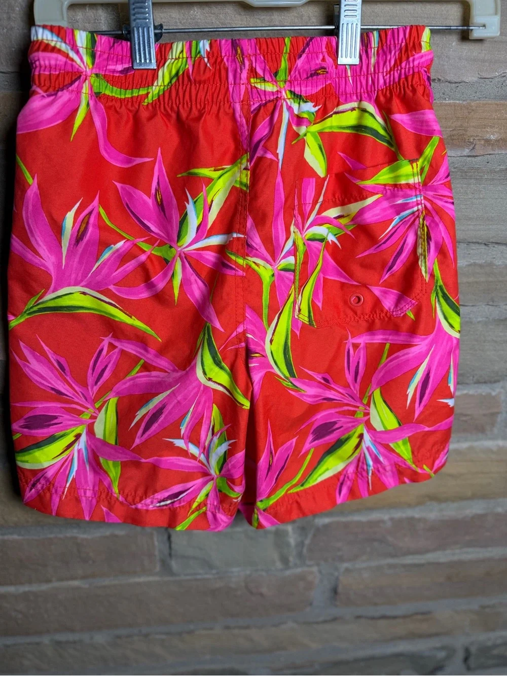 Old Navy boys  Swim Shorts - Vibrant Tropical Print . Size 10